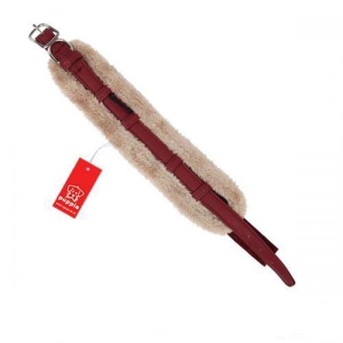 Puppia Spunky neckguard obojek červená