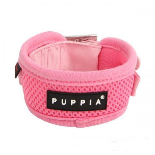 Puppia Soft Harness Mesh neckguard obojek růžová