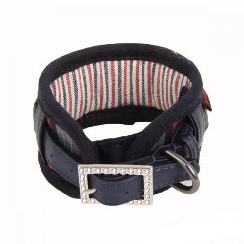 Puppia Vogue neckguard obojek námořnická modrá