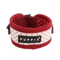 Puppia Polka Dot neckguard obojek červená