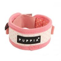 Puppia Polka Dot neckguard obojek růžová