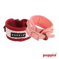 Puppia Polka Dot neckguard obojek růžová