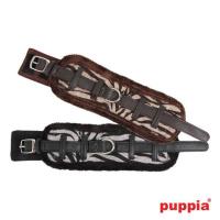 Puppia Modern Zebra neckguard obojek hnědá