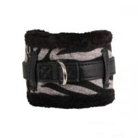 Puppia Modern Zebra neckguard obojek černá