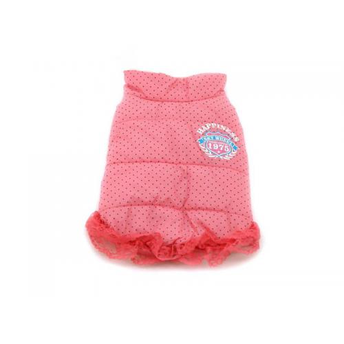 Dobaz Cute Dot Coat kabátek růžová