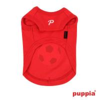 Puppia Worldpup triko červená