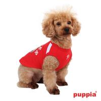 Puppia Worldpup triko červená