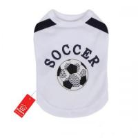 Puppia Worldpup triko bílá