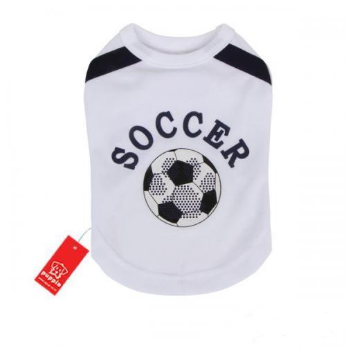 Puppia Worldpup triko bílá