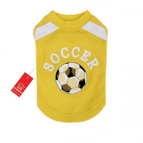 Puppia Worldpup triko žlutá