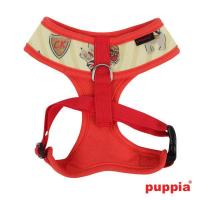 Puppia kšíry Britannia Harness A - červená