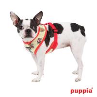Puppia kšíry Britannia Harness A - červená