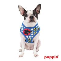 Puppia kšíry Blossom Harness A - modrá