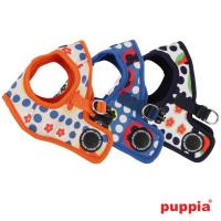Puppia kšíry Blossom Harness B - modrá