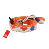 Puppia vodítko Blossom lead - oranžová