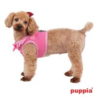 Puppia VIVIEN HARNESS B KŠÍRY- růžová