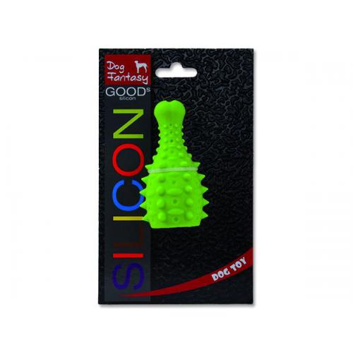 Hračka DOG FANTASY silikonové stehno světle zelené