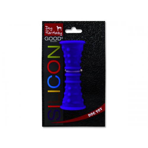 Hračka DOG FANTASY silikonová trubka fialová