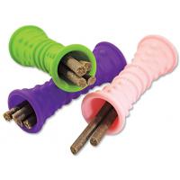 Hračka DOG FANTASY silikonová trubka fialová