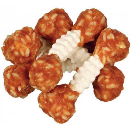 Kalciová kost činka s kuřecím masem pro čištění zubů 250g