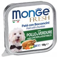 MONGE Fresh - kuře se zeleninou 100g