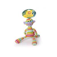 E.T. toy,textilní hračka duhová barva