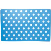 Podložka pod keramické misky s puntíky bílo-modrá