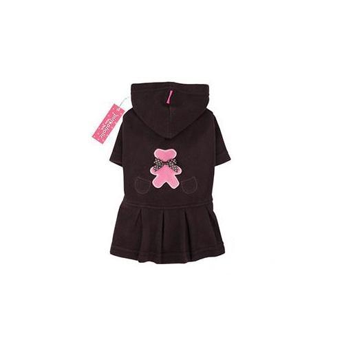 Pinkaholic šaty Mama Bear hnědá