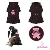 Pinkaholic šaty Mama Bear hnědá