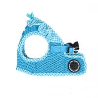 Puppia VIVIEN HARNESS B KŠÍRY- světle modrá