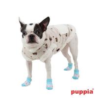 Puppia ponožky pro psy Polka Dot II modré