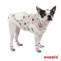 Puppia ponožky pro psy GRINCH zelené