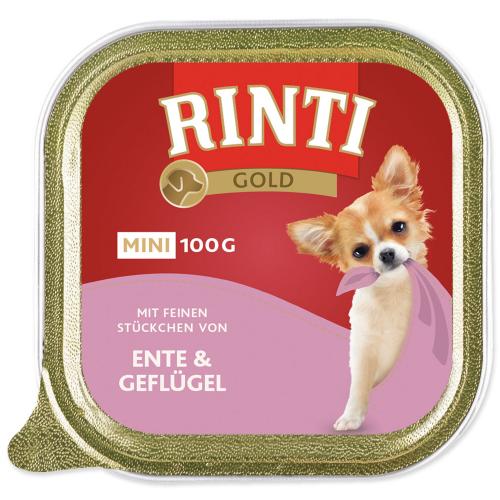 Vanička RINTI Gold kachna + drůbež 100g