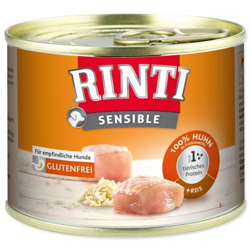 Konzerva RINTI Sensible kuře + rýže 185g