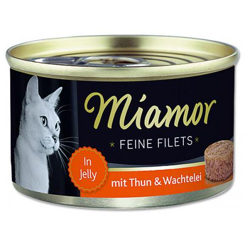 Konzerva MIAMOR Filet tuňák + křepelčí vejce 100g