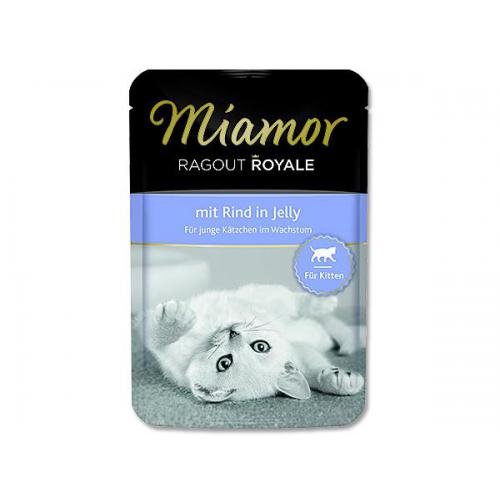 Kapsička MIAMOR Ragout junior hovězí 100g