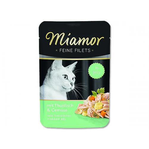 Kapsička MIAMOR Filet tuňák + zelenina 100g