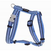 Red Dingo postroj malý reflexní – středně modrý