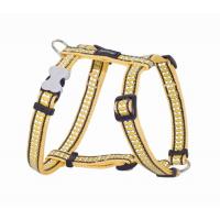 Red Dingo postroj velký reflexní – žlutý