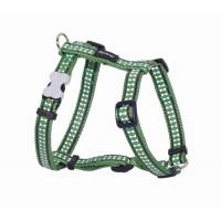 Red Dingo postroj extra velký reflexní – zelený