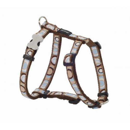 Red Dingo postroj extra velký se vzorem – Circadelic Brown