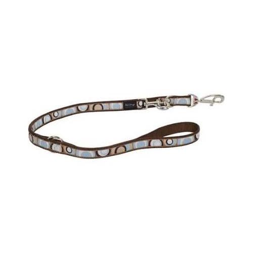 Red Dingo vodítko malé přepínací se vzorem - Circadelic Brown 12 mm x 2 m