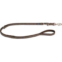 Red Dingo vodítko střední přepínací 20 mm x 2 m se vzorem - Bone Yard Brown