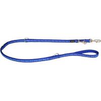 Red Dingo vodítko střední přepínací 20 mm x 2 m se vzorem - Cosmos Blue