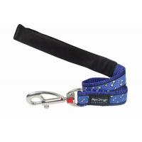 Red Dingo vodítko velké 0,6 m se vzorem - Flying Bones