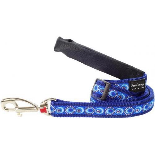 Red Dingo vodítko velké 1,8 m se vzorem - Cosmos Blue