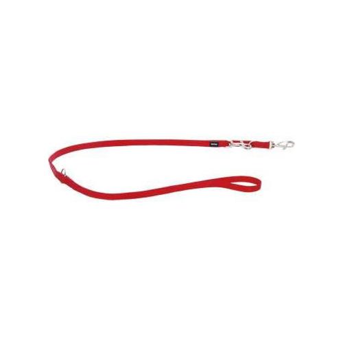Red Dingo vodítko jednobarevné střední přepínací 2 m - červené