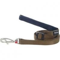 Red Dingo vodítko jednobarevné velké 1,8 m – hnědé