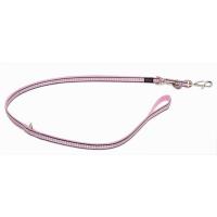 Red Dingo vodítko reflexní malé přepínací 2 m - růžové