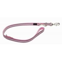Red Dingo vodítko reflexní střední přepínací 1,8 m - růžové